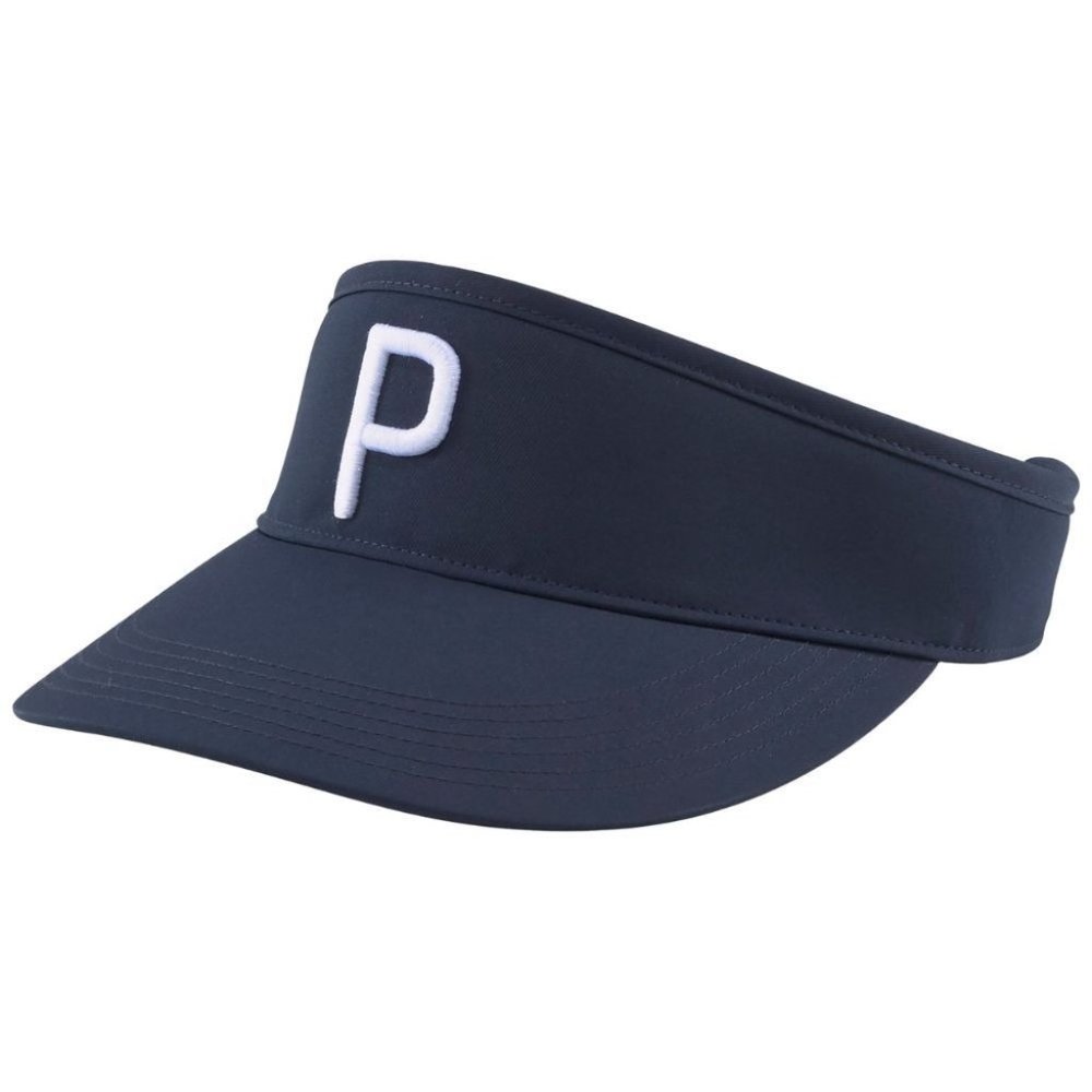 Puma Golf P Visor Cap - New 2022 Navy